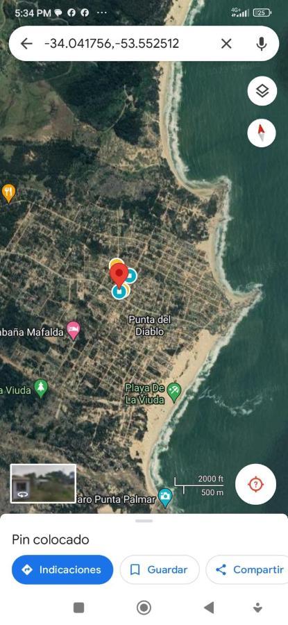 La Cueva Del Diablo Hotel Punta Del Diablo Kültér fotó